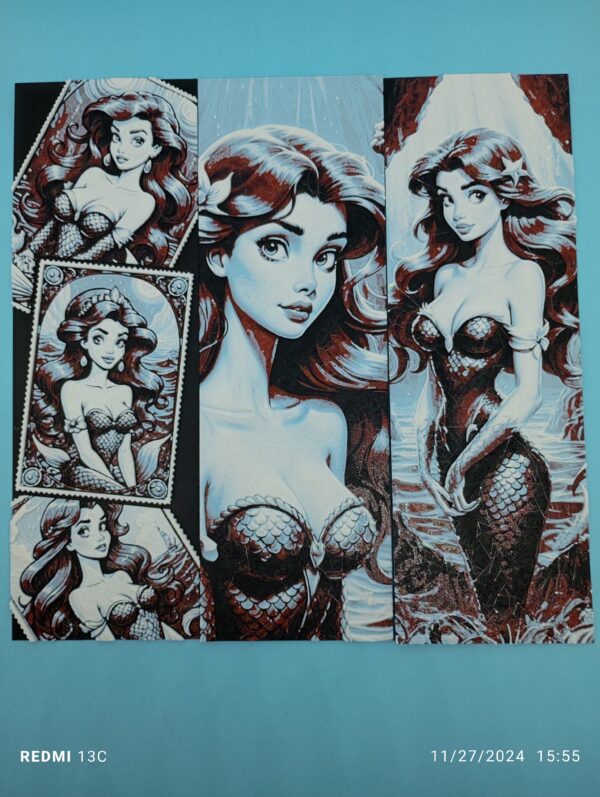 Fan art depictions of Ariel the Mermaid