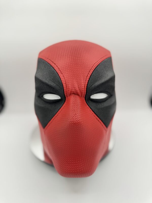 Painted Deadpool Cosplay Helmet