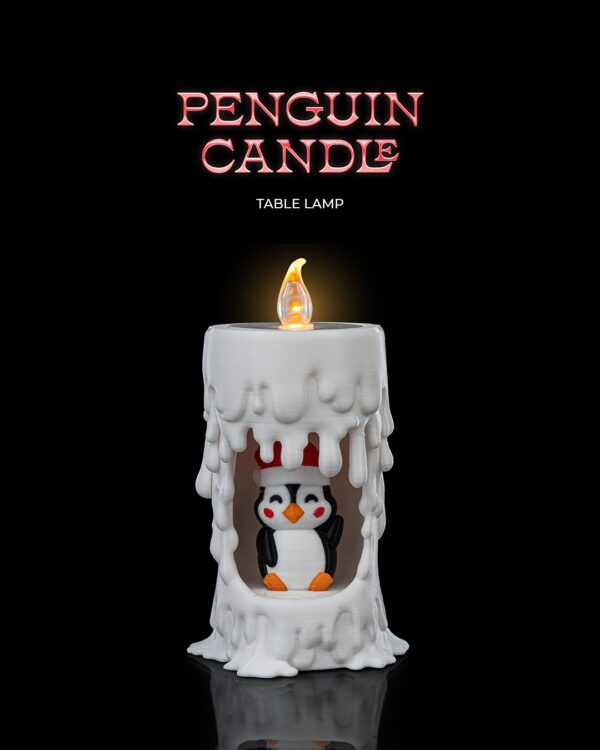 Penguin Candle Table Lamp