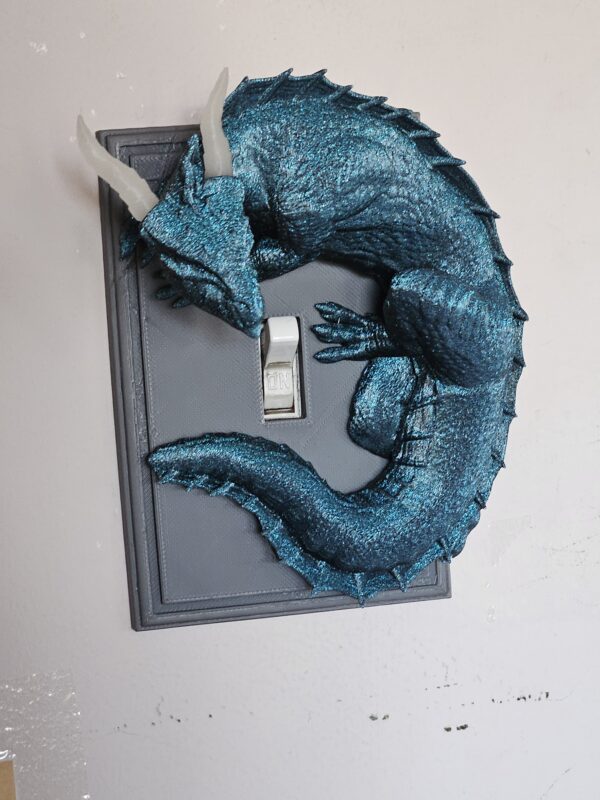 Volcanis The Dragon Warden Light Switch Cover