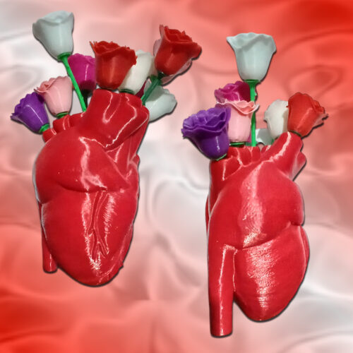 Realistic Heart Vase - Image 3