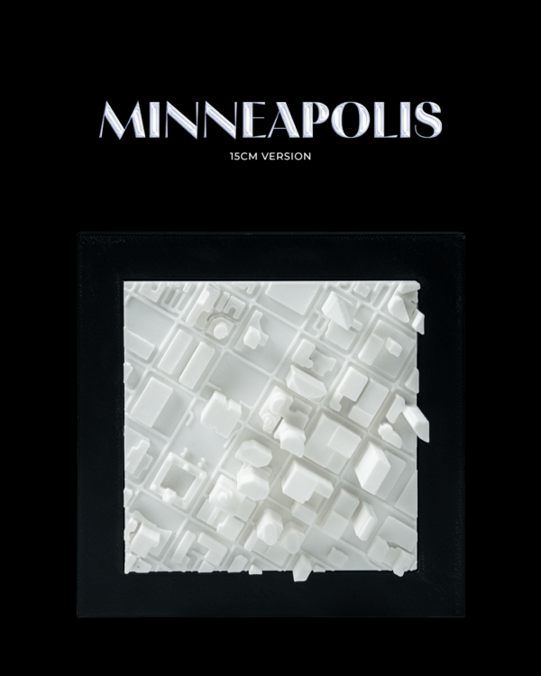 3D City Frames - Minneapolis - 15cm Version