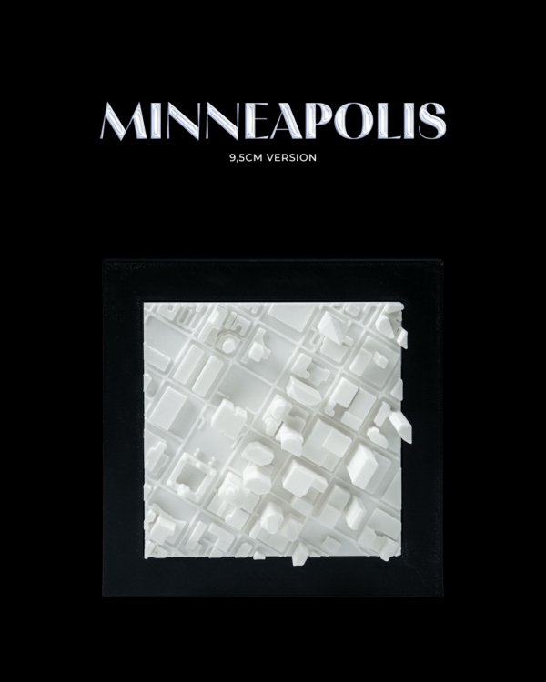 3D City Frames - Minneapolis - 9,5cm Version