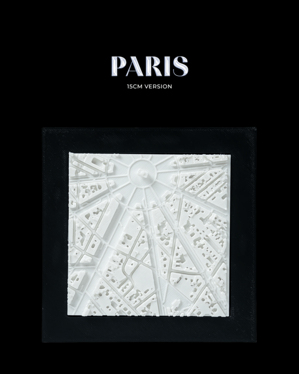 3D City Frames - Paris - 15cm Version