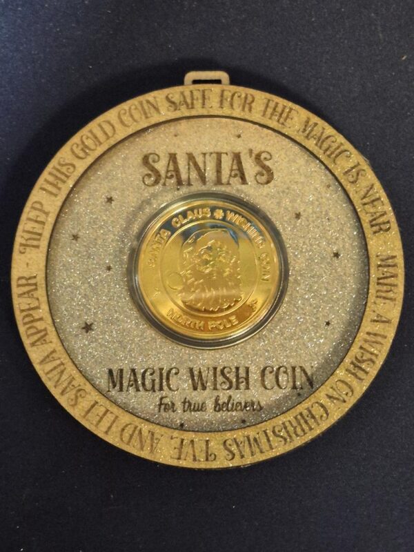 Christmas make a wish ornament