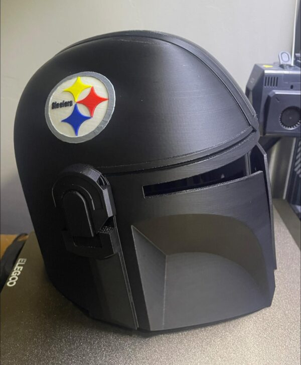 Steeler Mandalorian Helmet