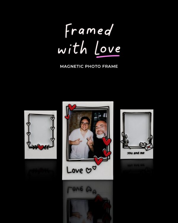 Framed with Love - Magnetic photo Frame