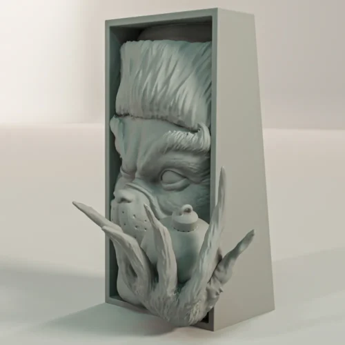 Grinch Book Nook - Image 3
