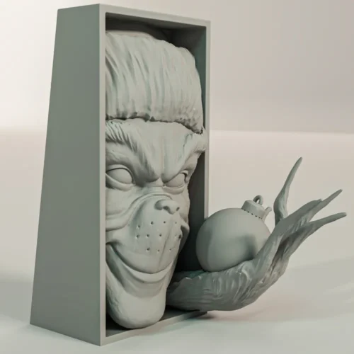 Grinch Book Nook - Image 4