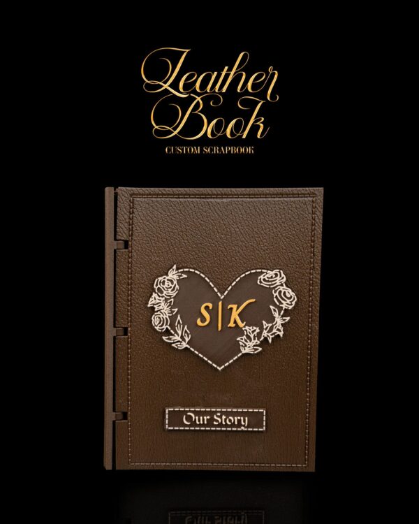 Leather Book Custom Scrapbook
