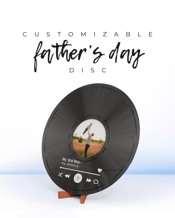 Customizable Father's Day Disc