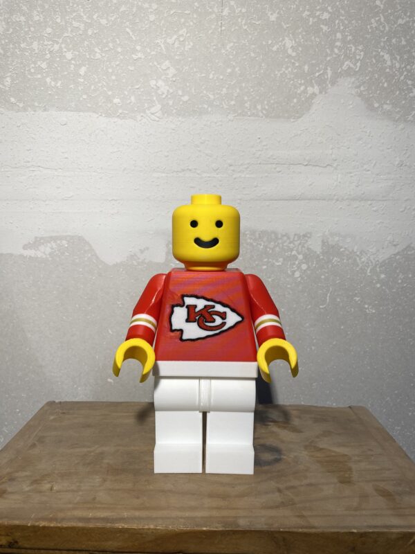 Big Brick Lego Chiefs Guy