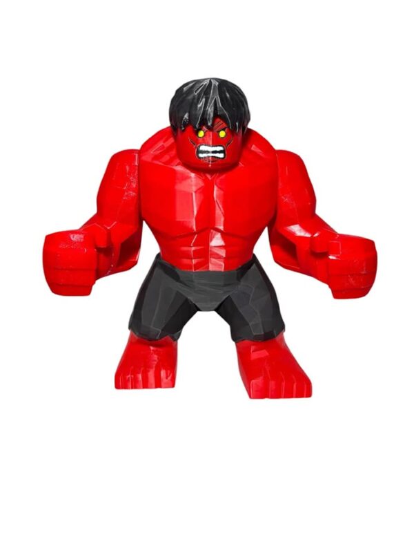 Big Brick LEGO Red Hulk