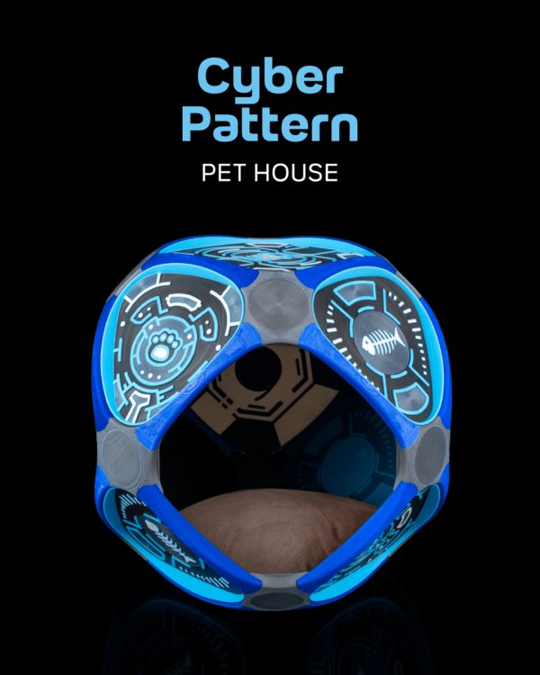 Cyber Pattern Pet House