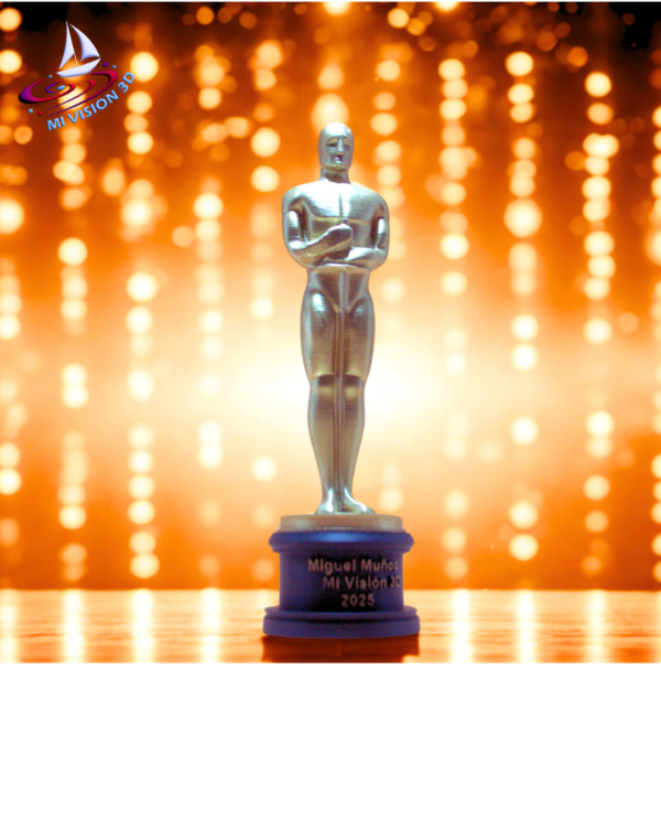 Oscar con base personalizada