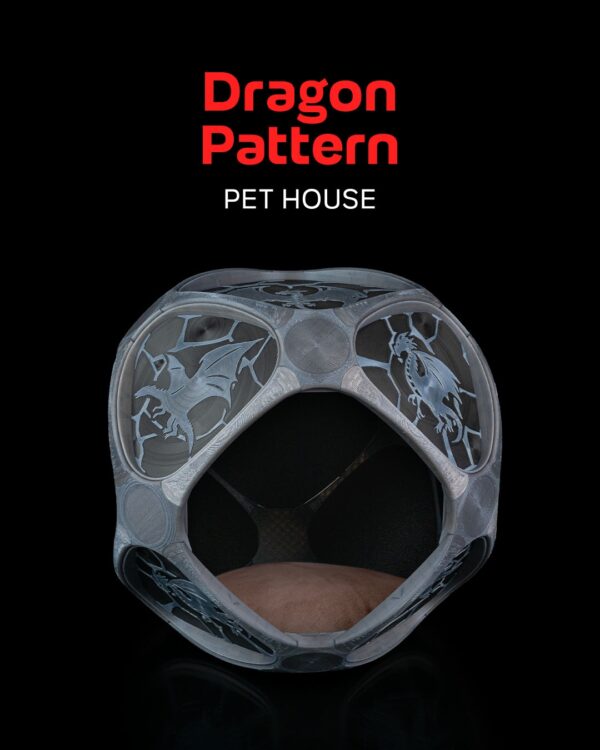Dragon Pattern Pet House