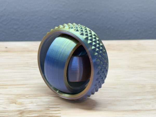Small - Silk - Gold-Copper-Blue