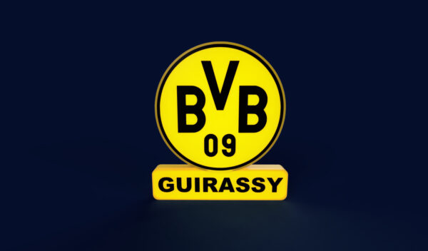 Borussia Dortmund Sign - LED Strip Compatible