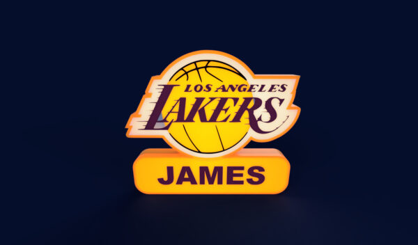 L.A. Lakers Sign - LED Strip Compatible
