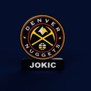 Denver Nuggets Sign - LED Strip Compatible