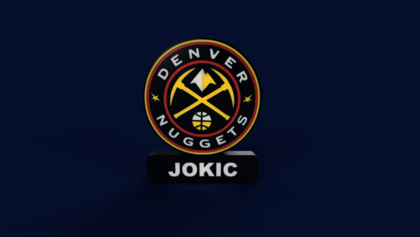 Denver Nuggets Sign - LED Strip Compatible