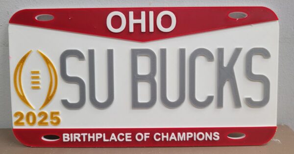 Customizable License Plates