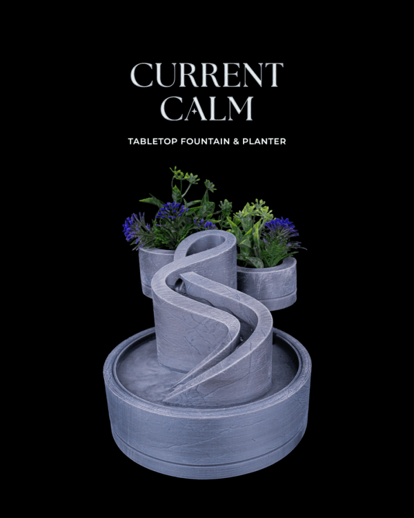 Current Calm Tabletop Fountain & Planter