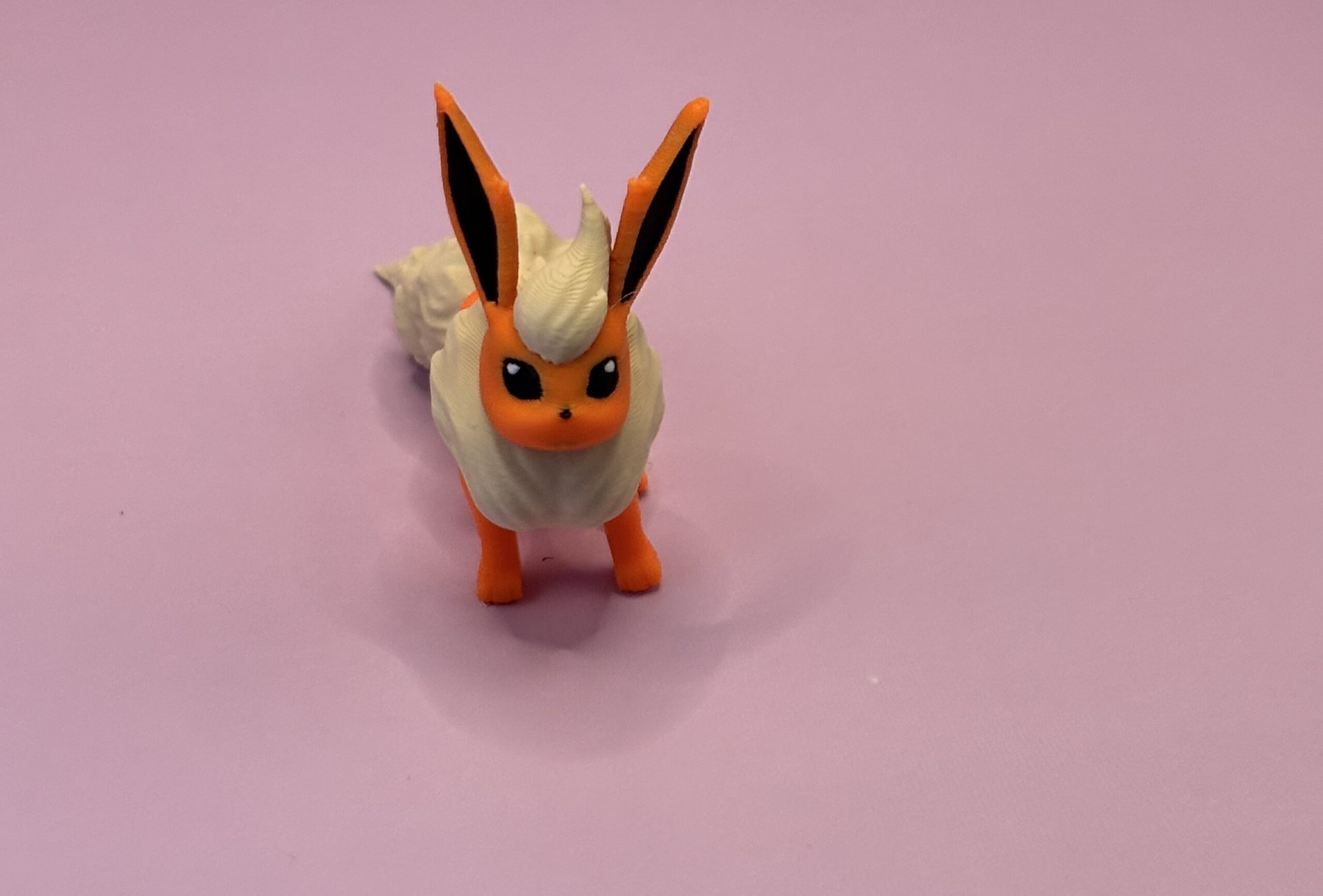 Flareon-Articulated Fire Fox Figurine