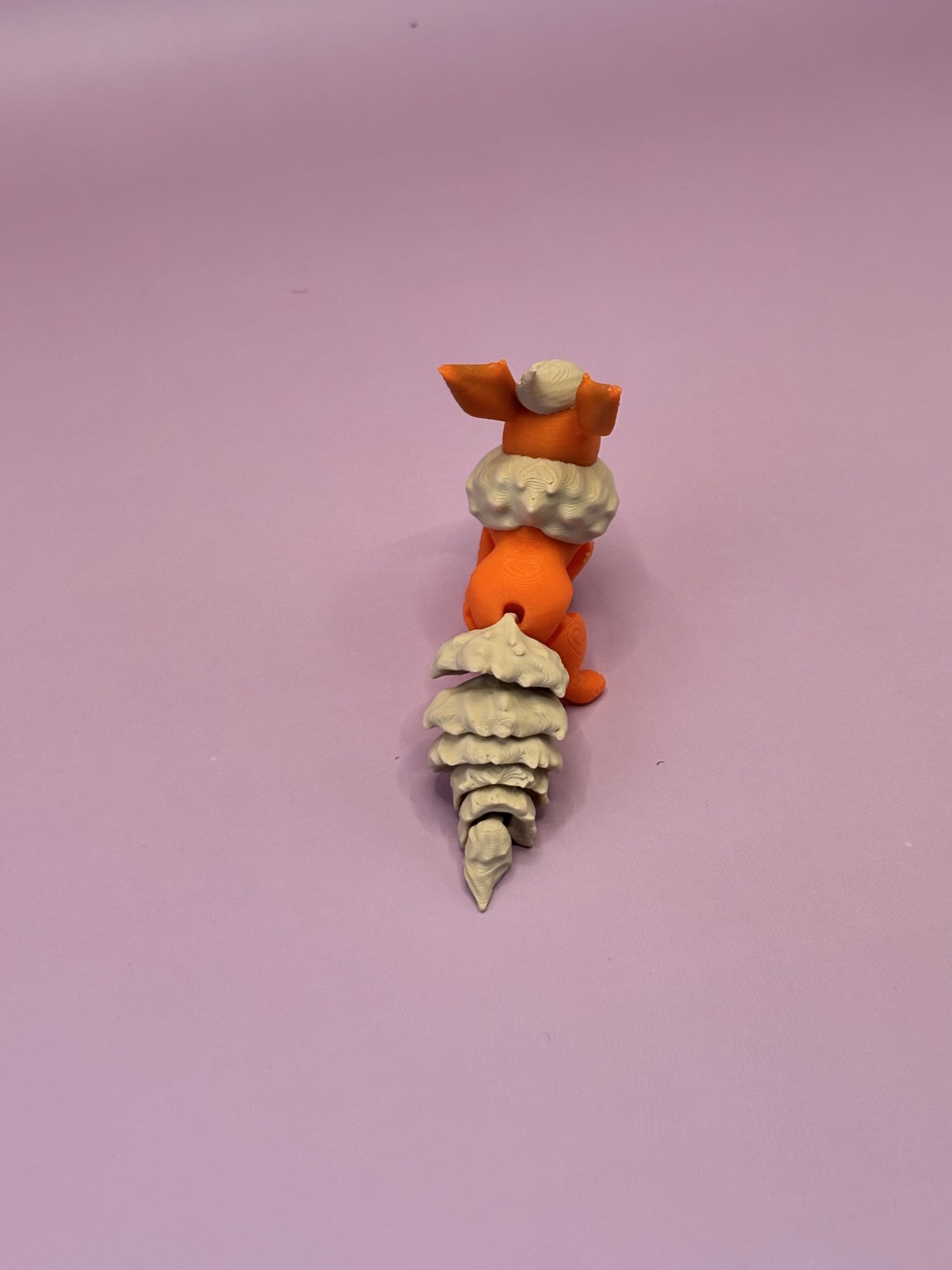 Flareon-Articulated Fire Fox Figurine - Image 3