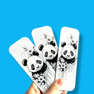 Marca página panda