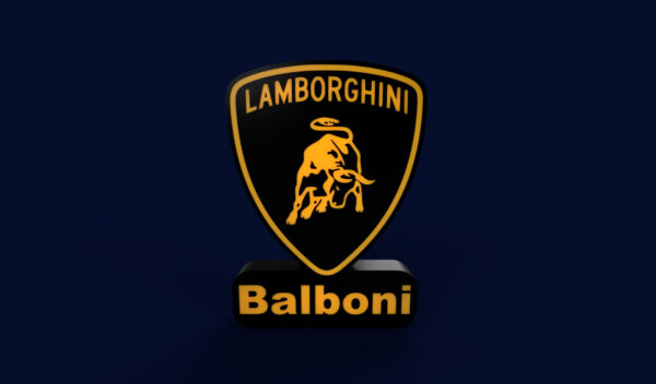 Lamborghini Sign - LED Strip Compatible