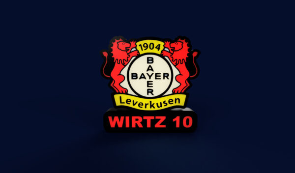 Bayer Leverkusen Sign - LED Strip Compatible
