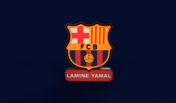 F.C. Barcelona Sign - LED Strip Compatible