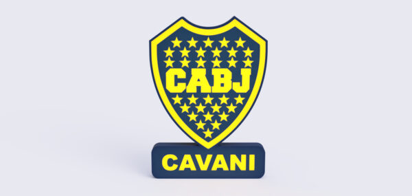 Boca Juniors Sign - LED strip compatible