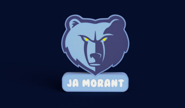 Memphis Grizzlies Sign - LED Strip Compatible