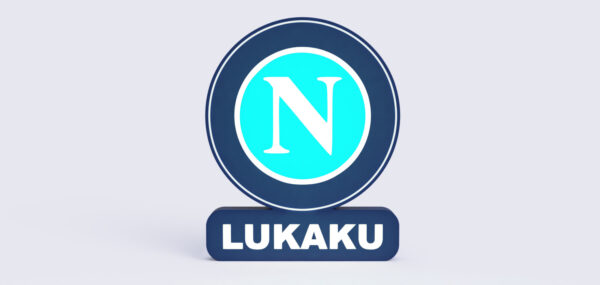 S.S.C. Napoli Sign - LED Strip Compatible