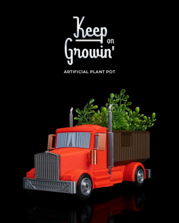 Keep on Growin’  Artificial Plant Pot
