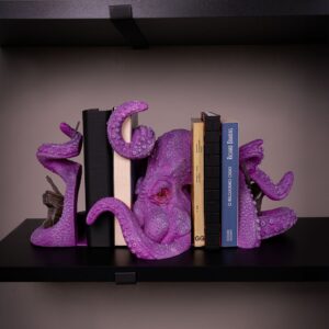 Aparador de Livros Kraken Atacando