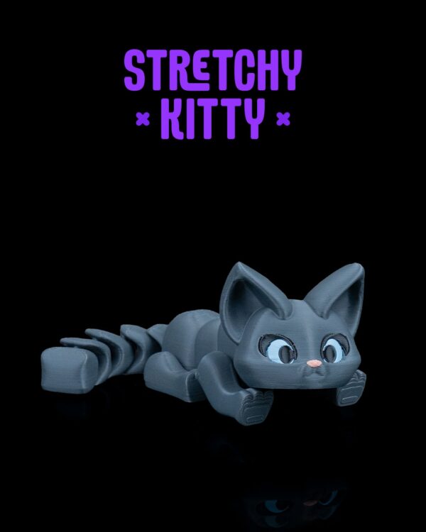 Stretching kitty