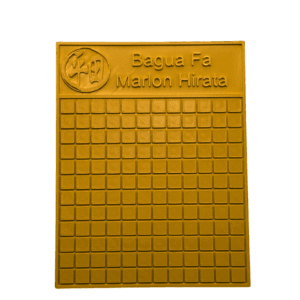 Placa de trigrama 12x12