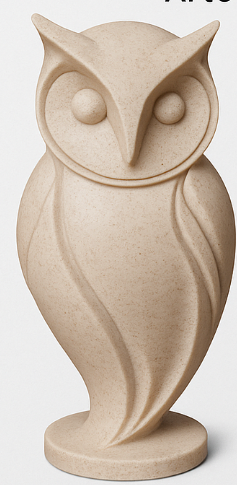 Escutura Coruja Colors