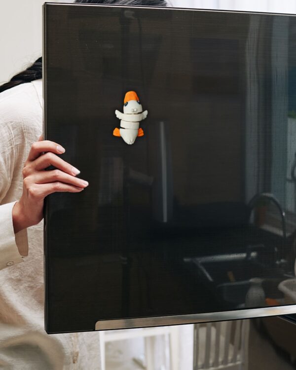 Cute Flexi Duck - Magnet