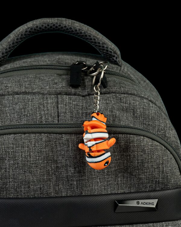 Cute Flexi Clownfish - Keychain