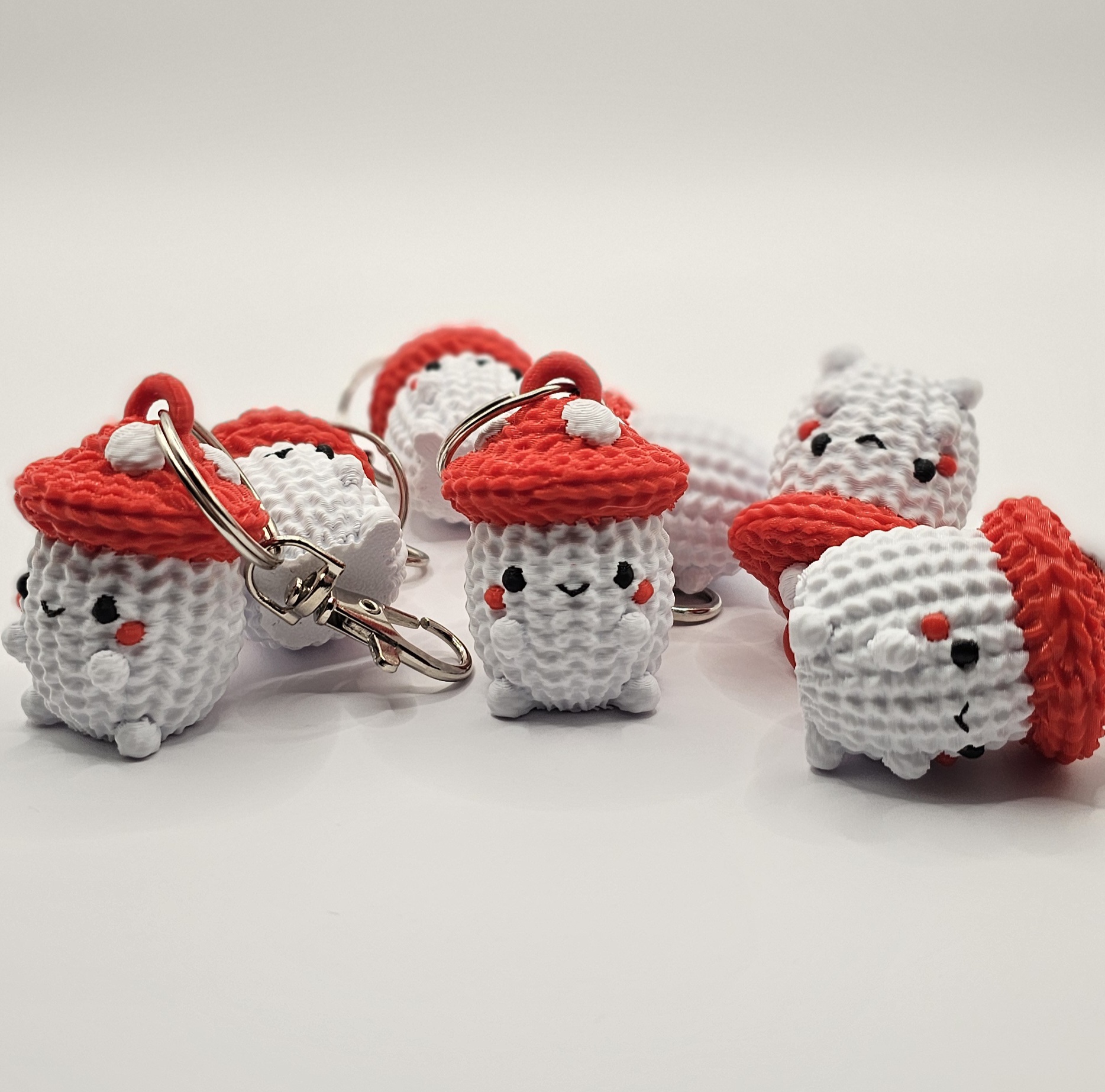 Mystery Toy Figure/Keychain Bag - 5 items for $10 (With Handmade Crochet Pouch) - Image 5