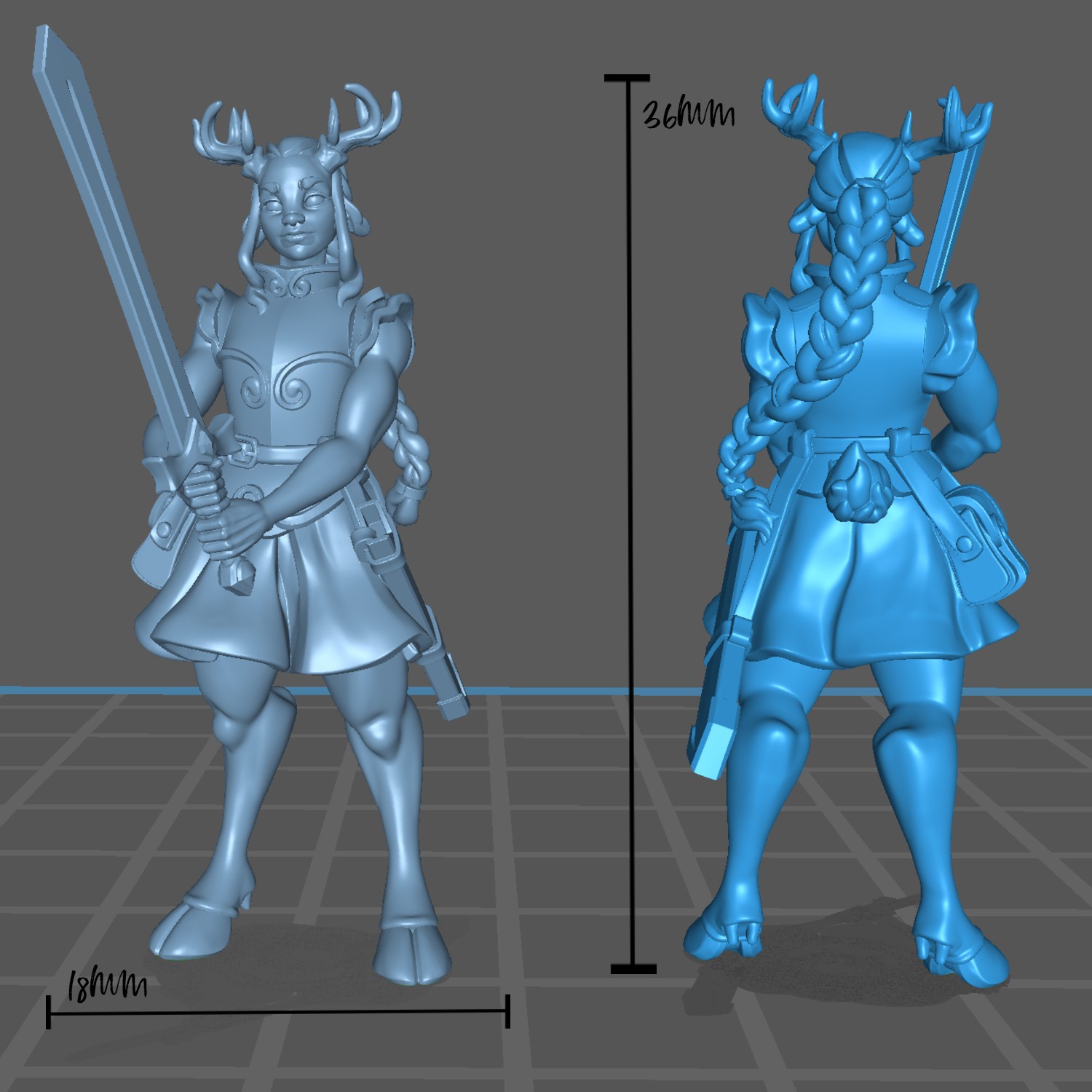 Might and Magic | Male/Female | Fighter | Barbarian | Spellcaster | Wizard | Warlock | Tabletop Miniatures | Dungeons and Dragons 5e - Image 6