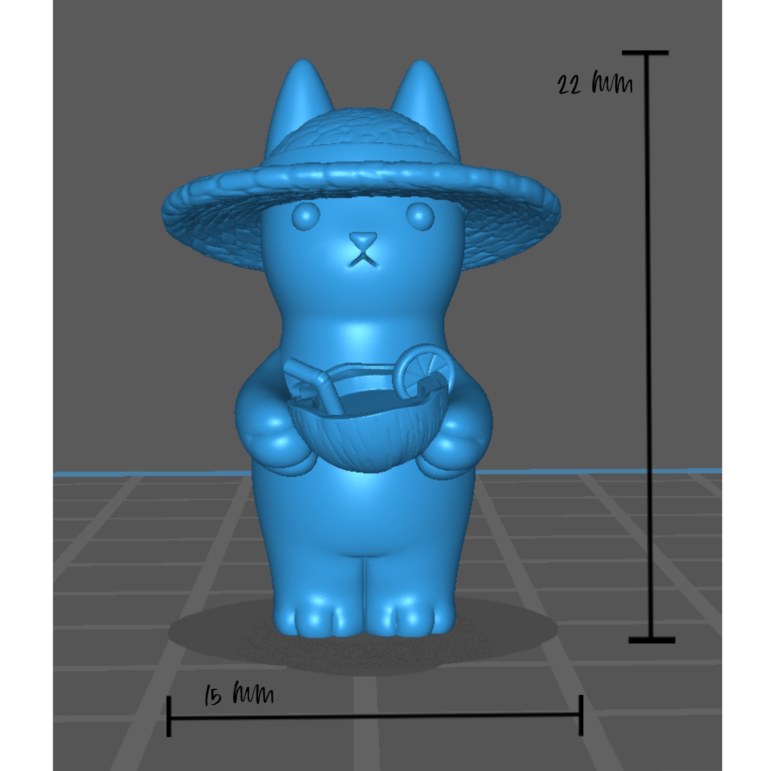 Tropical Kitties | Female/Male | NPC | Mermaid | Surfer| Snorkel | Tabaxi | Found Family Adventurecraft | Tabletop miniatures | D&D | 5e- - Image 7