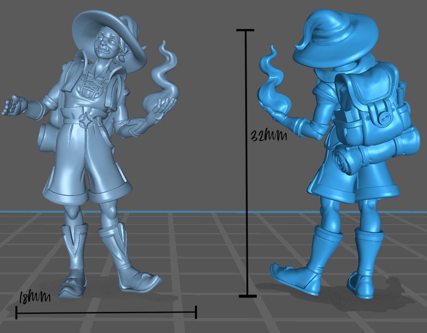 Might and Magic | Male/Female | Fighter | Barbarian | Spellcaster | Wizard | Warlock | Tabletop Miniatures | Dungeons and Dragons 5e - Image 7