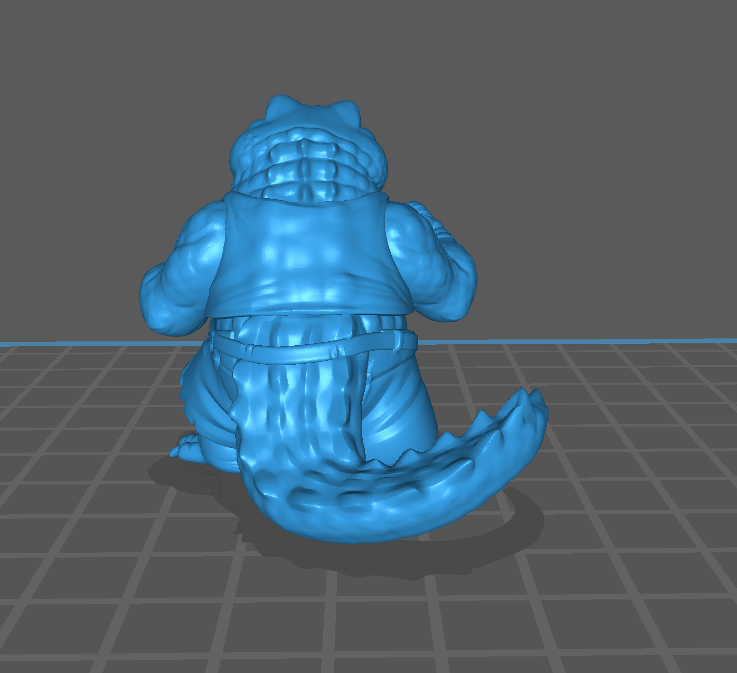 Gator Fighter | Male | Fighter | Lizard Folk | Found Family Adventurecraft | Tabletop miniatures | D&D - Image 7