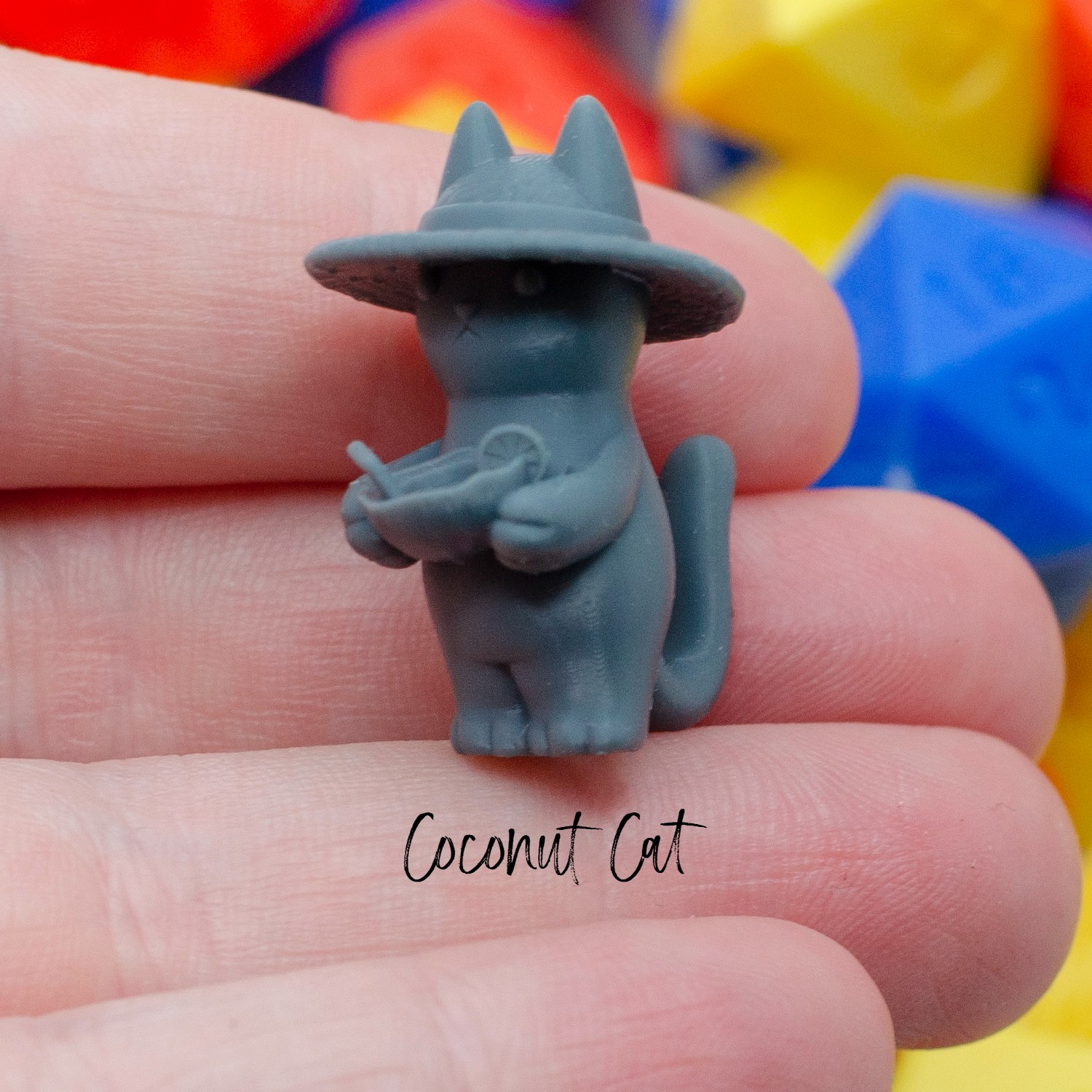 Tropical Kitties | Female/Male | NPC | Mermaid | Surfer| Snorkel | Tabaxi | Found Family Adventurecraft | Tabletop miniatures | D&D | 5e- - Image 2