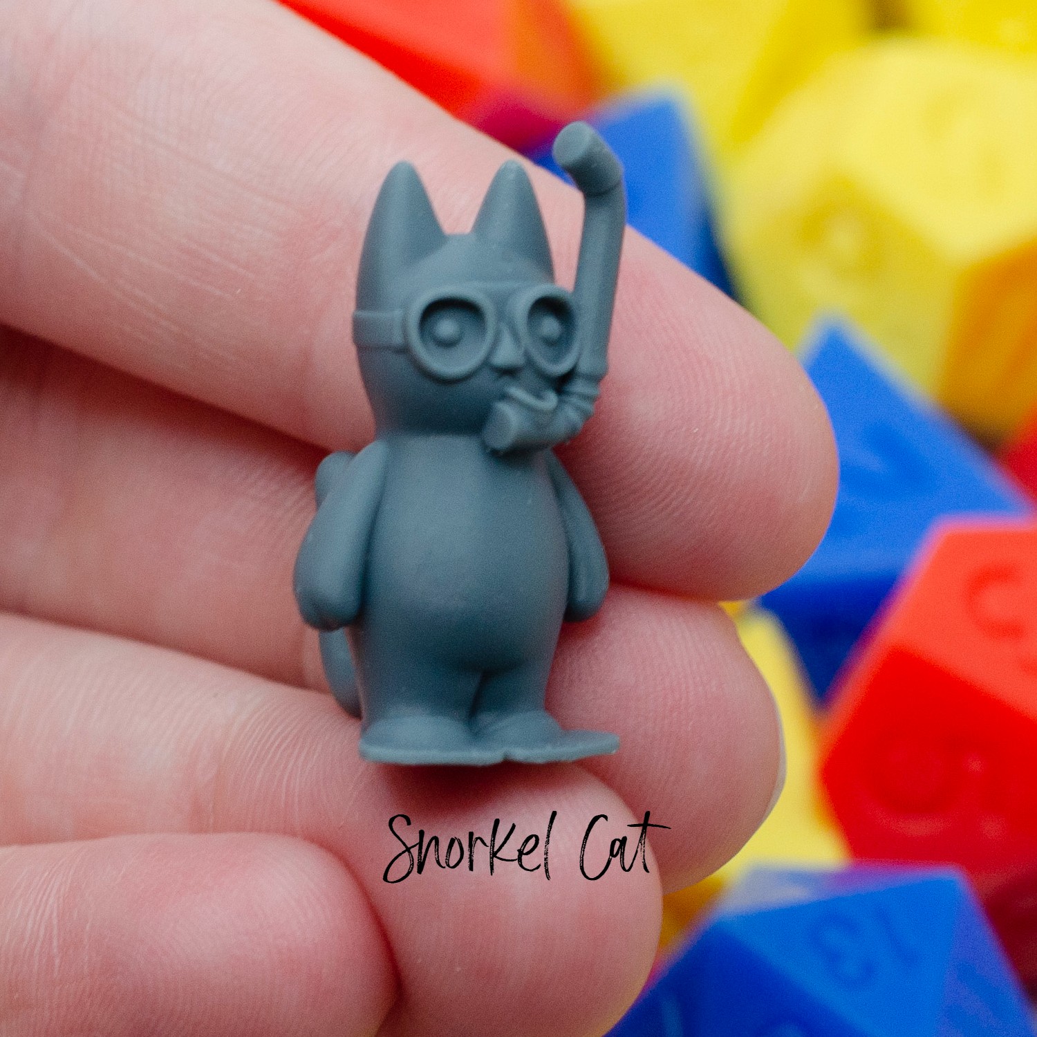 Tropical Kitties | Female/Male | NPC | Mermaid | Surfer| Snorkel | Tabaxi | Found Family Adventurecraft | Tabletop miniatures | D&D | 5e- - Image 4